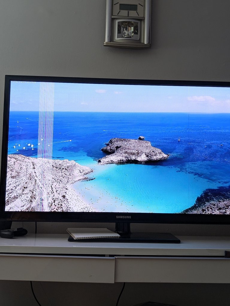 Samsung 51 inch plasma TV 720p (damaged)