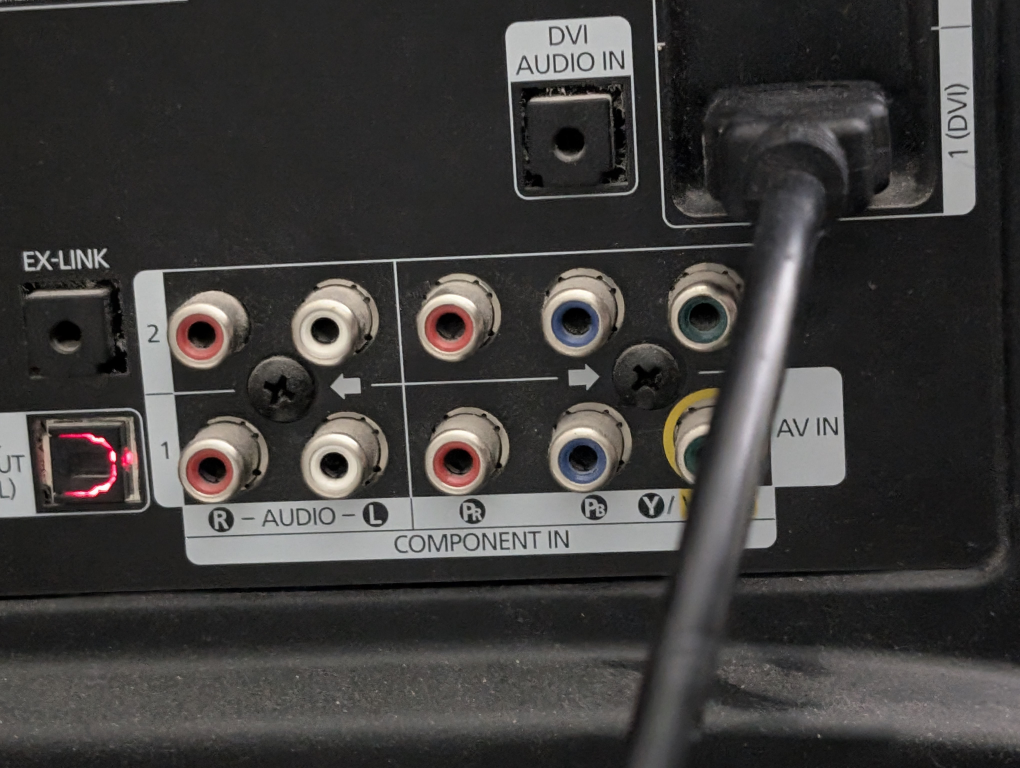 Samsung 51 inch plasma TV 720p (damaged) image indicator(4)