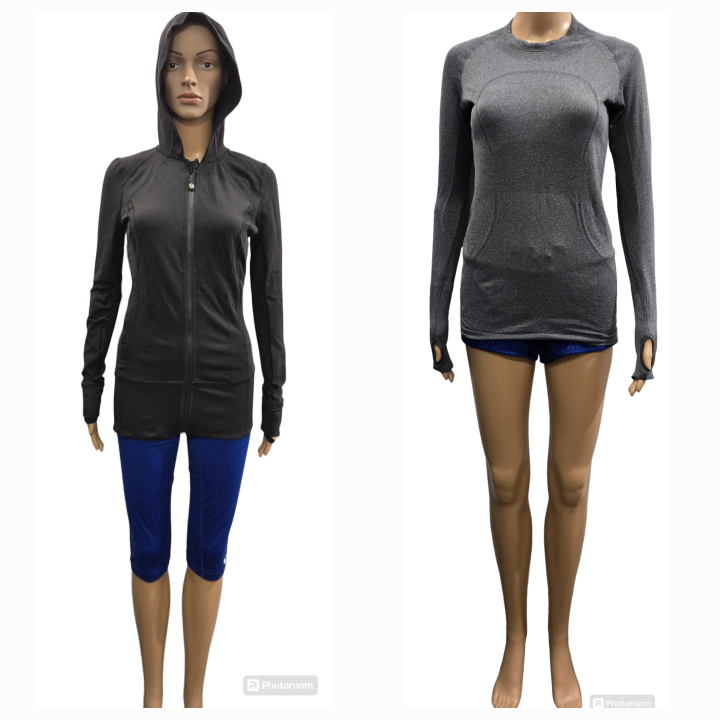 Lululemon Day Maker Full Zip + Swiftly Tech Top , Size 4-6