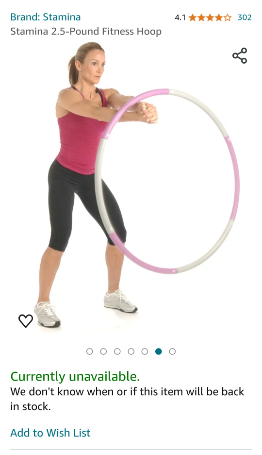 weighted hula hoop - photo 2