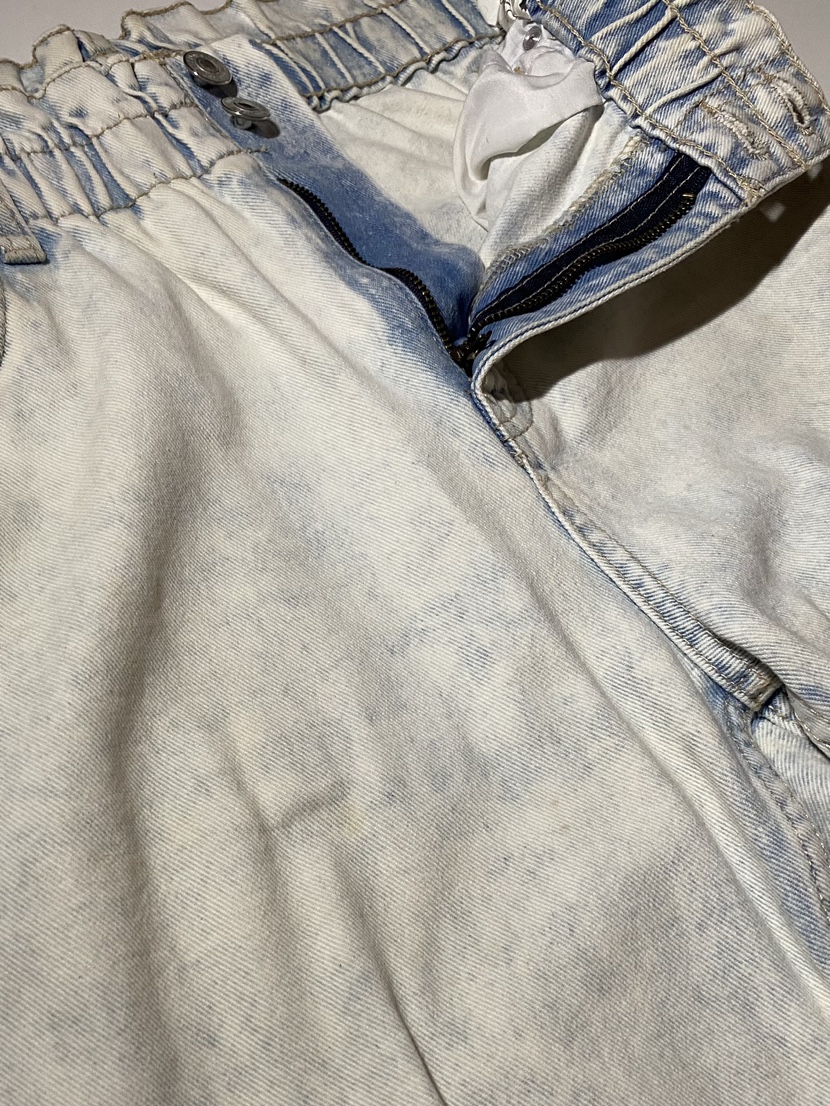 ‼️PRICE NEGOTIABLE‼️ High rise paperbag mom jeans 💎 image indicator(7)