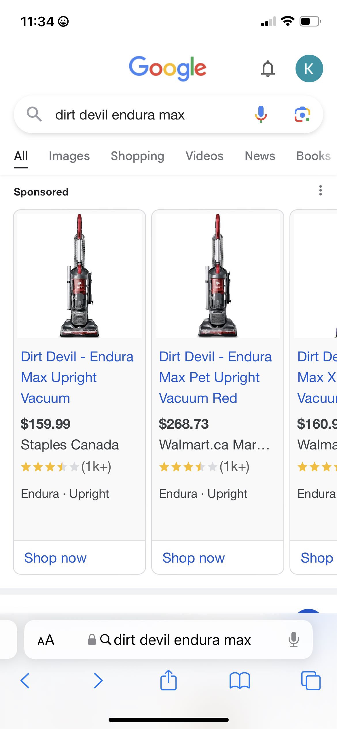 Brand new dirt devil upright vacuum full power + all reach - photo 4