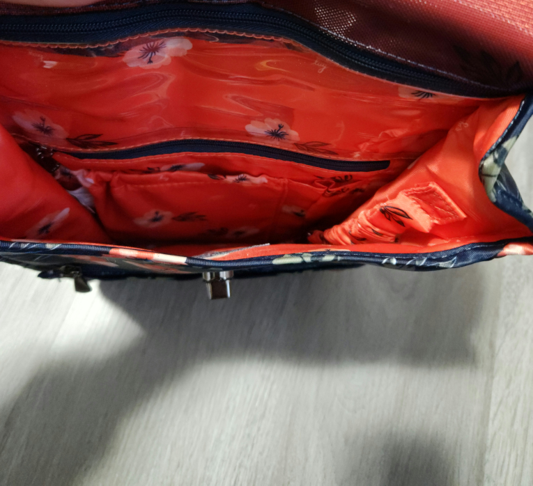 Lug Moped Deluxe Crossbody Bag in Aloha Navy - photo 4