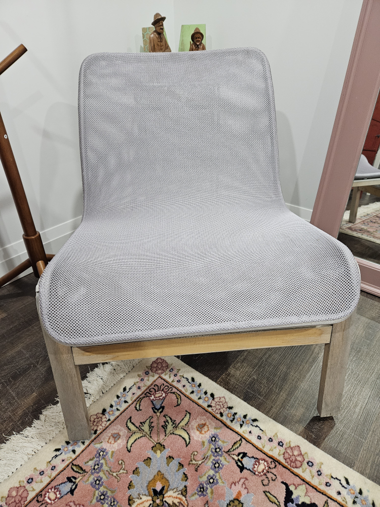 Ikea chair  great for in and outdoor