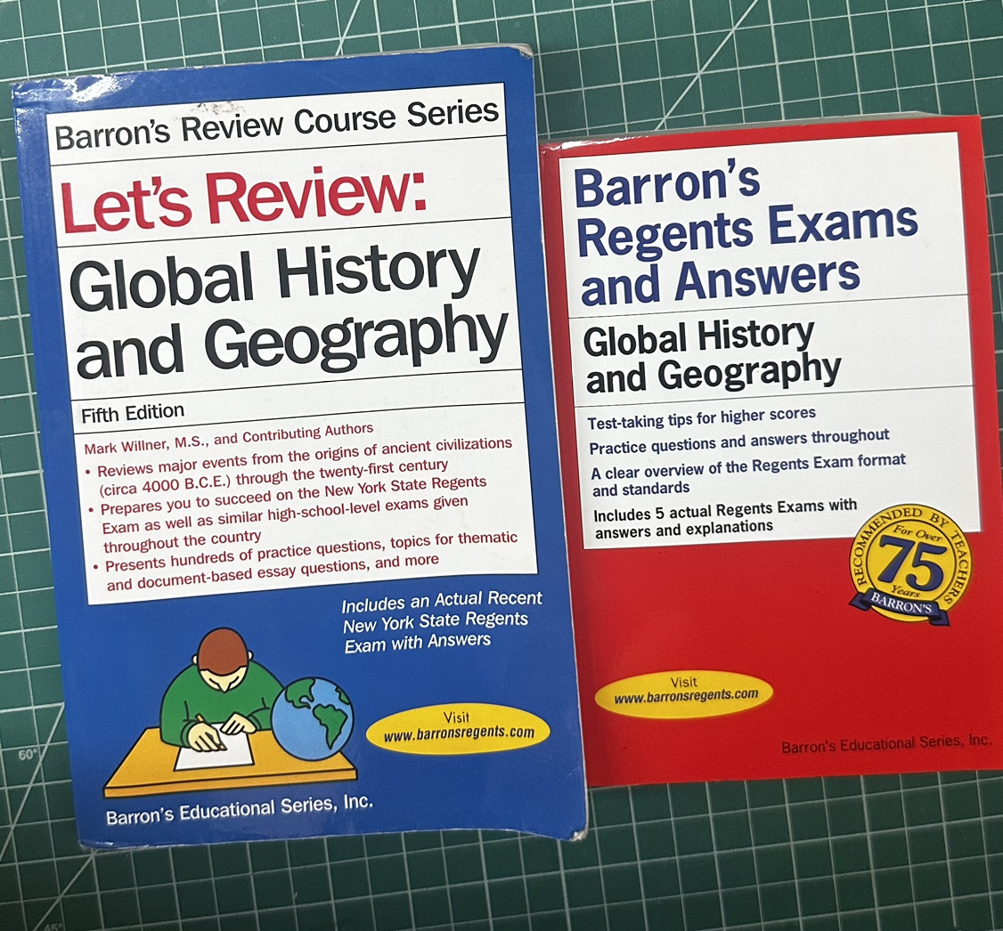 Regents Global History and Geography+answer book