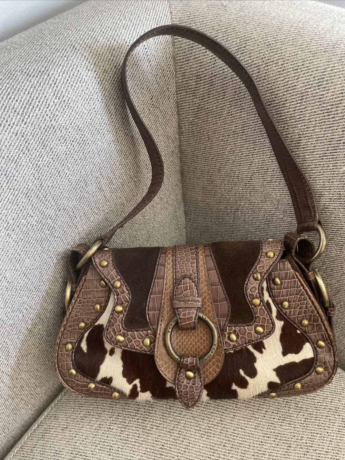 Tosca Blu cowhide bag