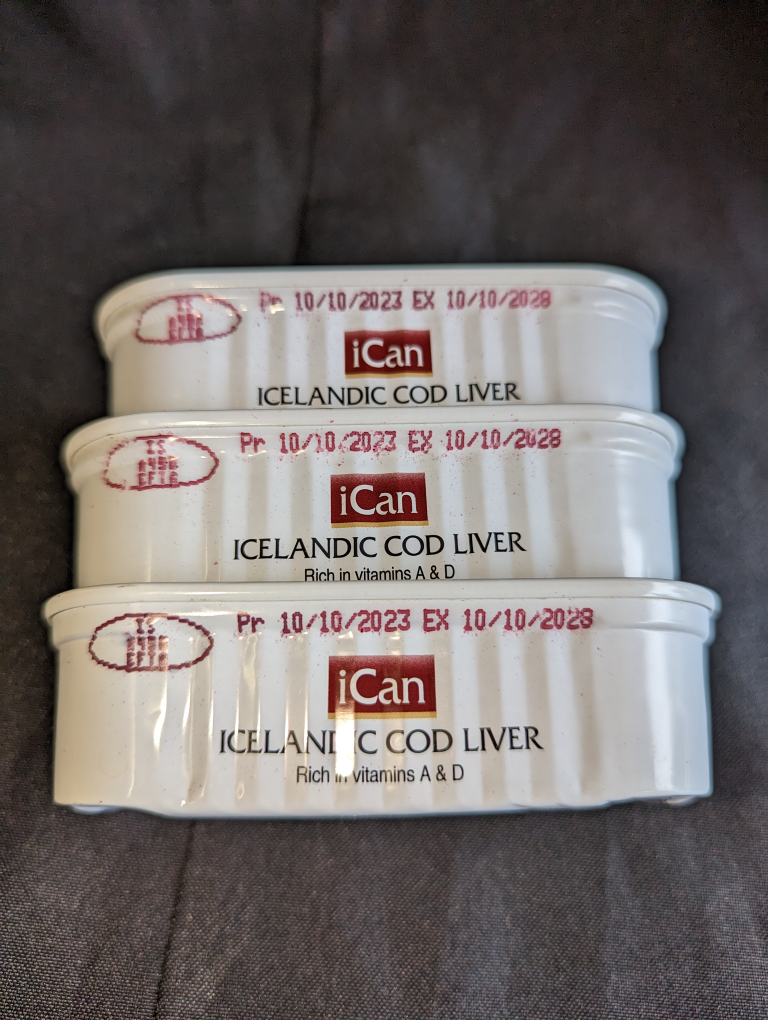 Icelandic Cod Liver 3 pack (wild caught) image indicator(4)