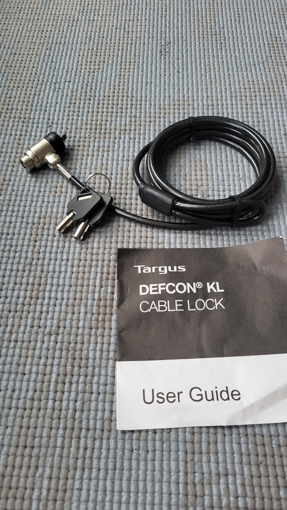 New Notebook Locker - Targus Defcon KL