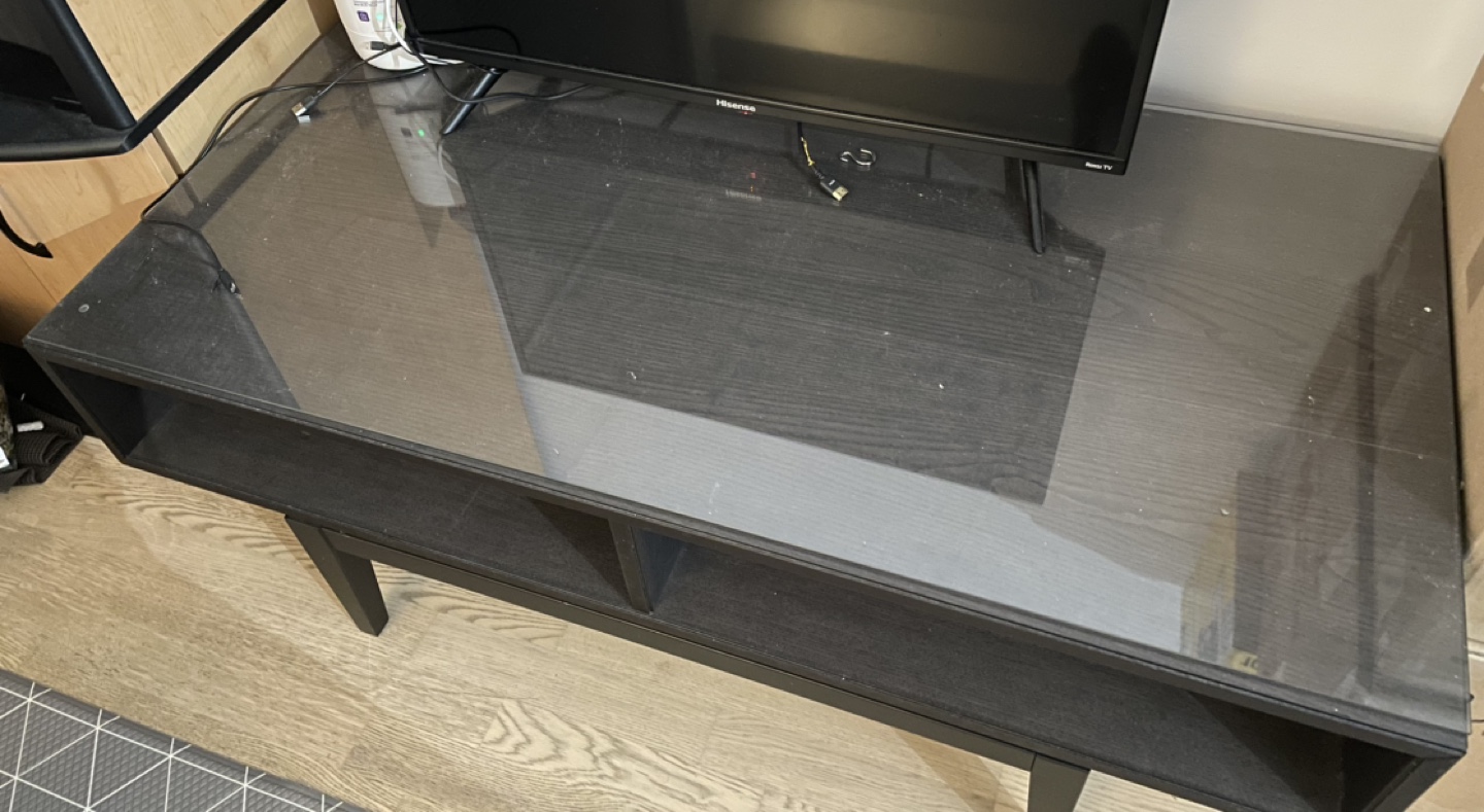TV Stands / Coffee Table with Glass Top