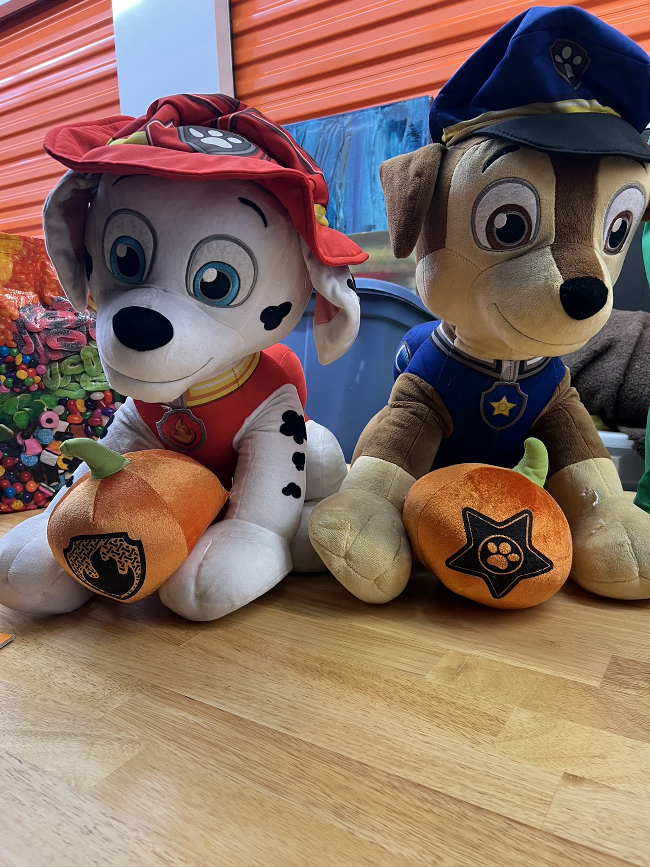 Paw patrol Halloween stuffed animals