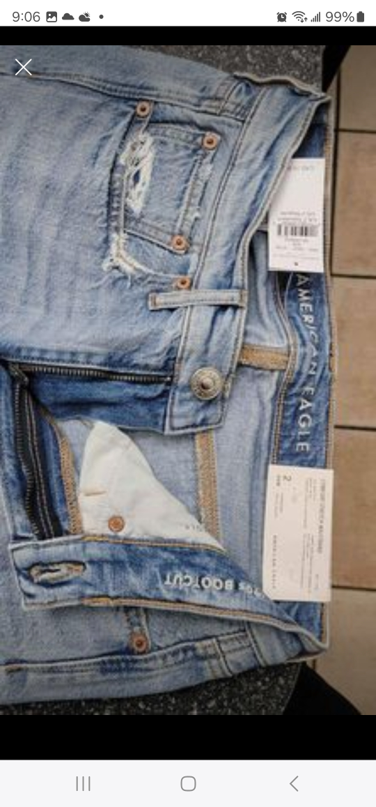 90's Bootcut American Eagle jeans size 2 image indicator(2)