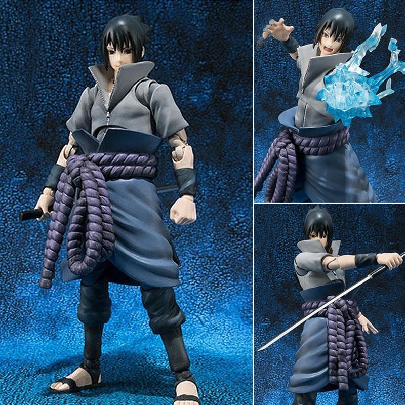 Bandai S.H.Figuarts Naruto Shippuden Uchiha Sasuke Action Figure image indicator(4)