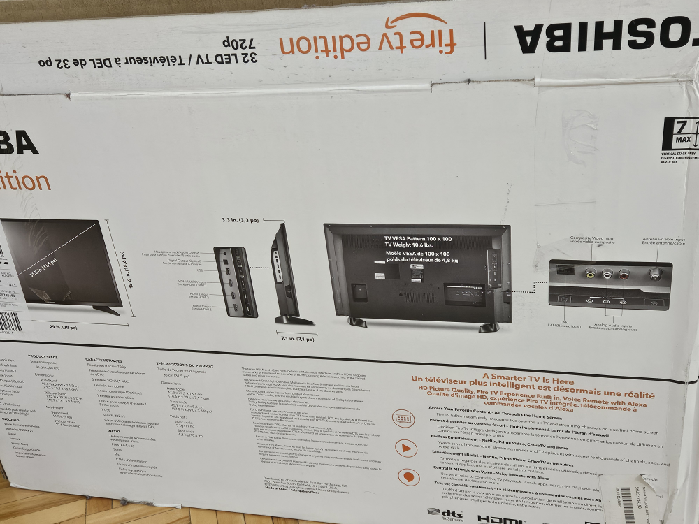 Toshiba Fire edition smart TV-32 inch - photo 3