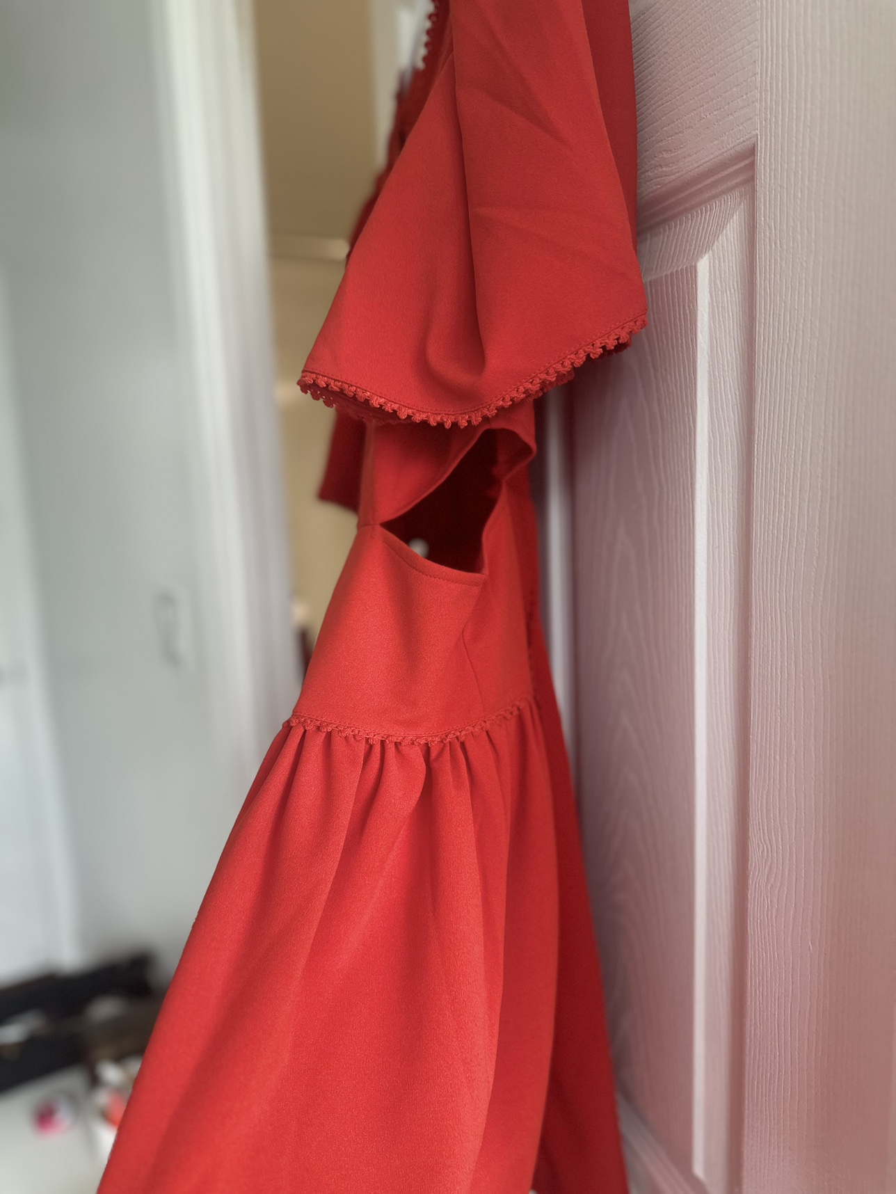 Summer dress with side cuts. - photo 2