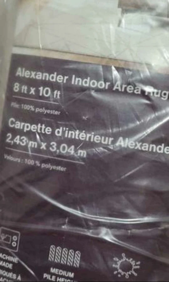 Alexender Creamy/Grey Geo Indoor Area Rug - photo 2