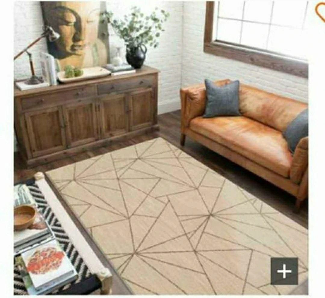 Alexender Creamy/Grey Geo Indoor Area Rug - photo 3
