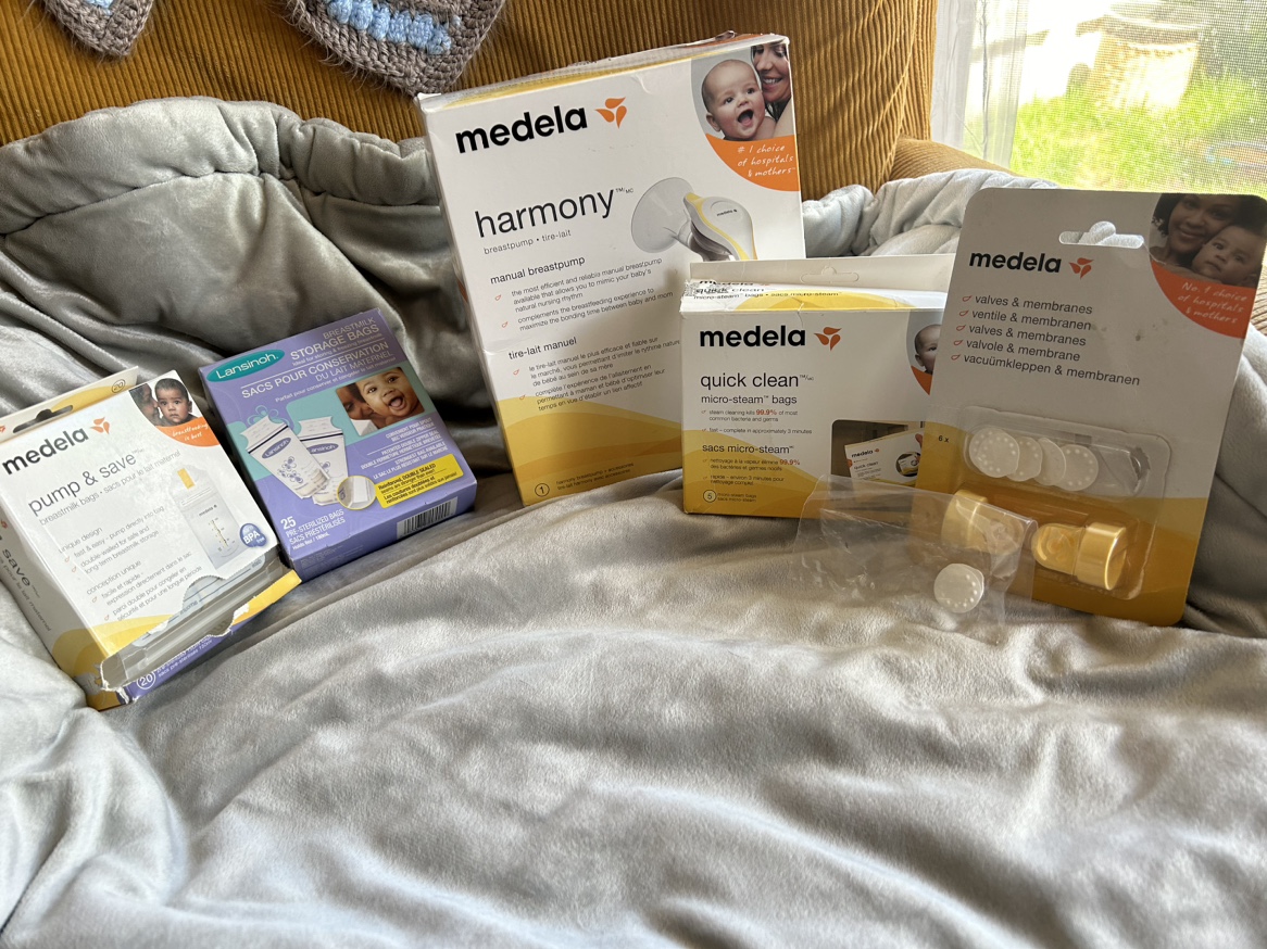 Medela Harmony with extras