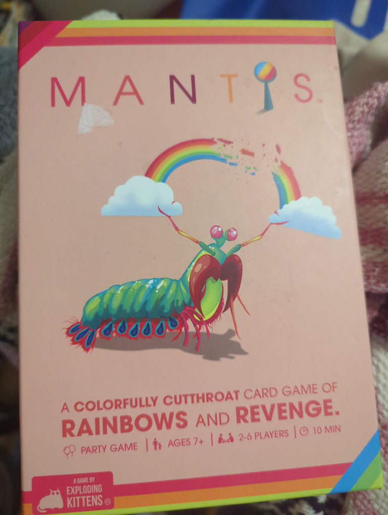 #freecycle  Mantis card game