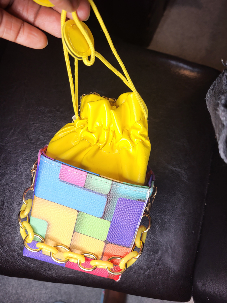 beautiful  multi- color  purse - photo 3