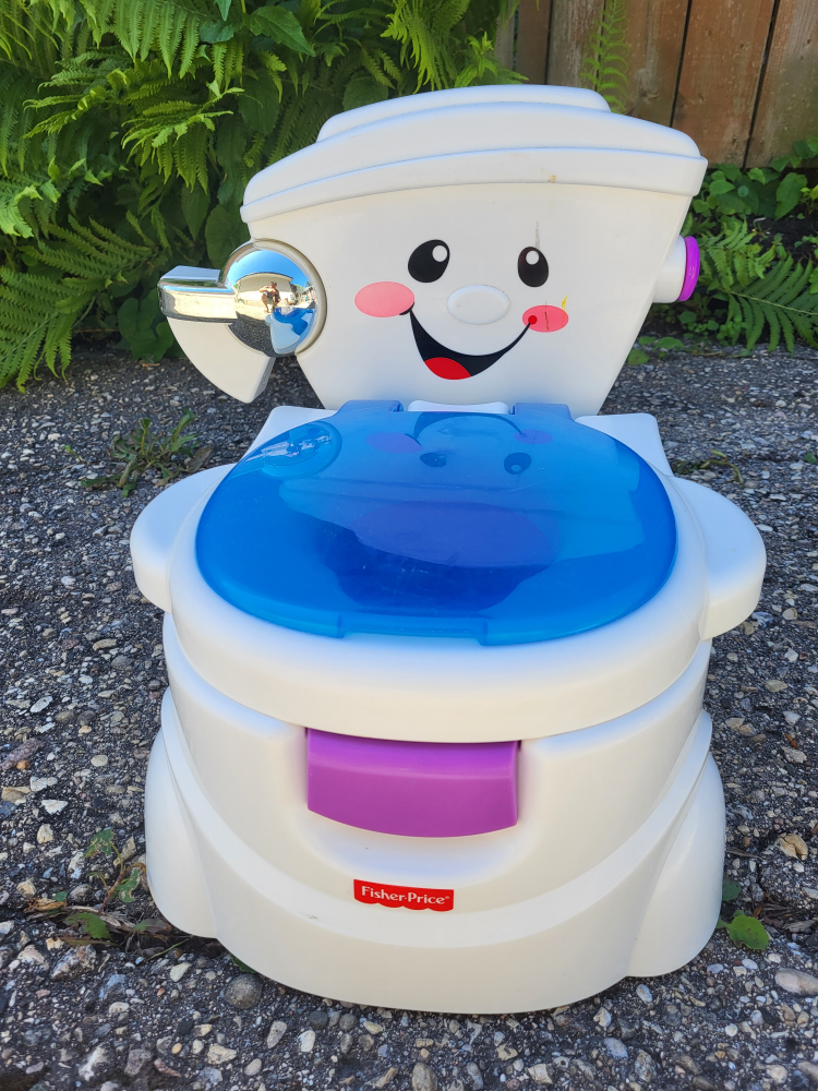 Potty Training Toilet by Fisher Price. Meet up Unicity mall.