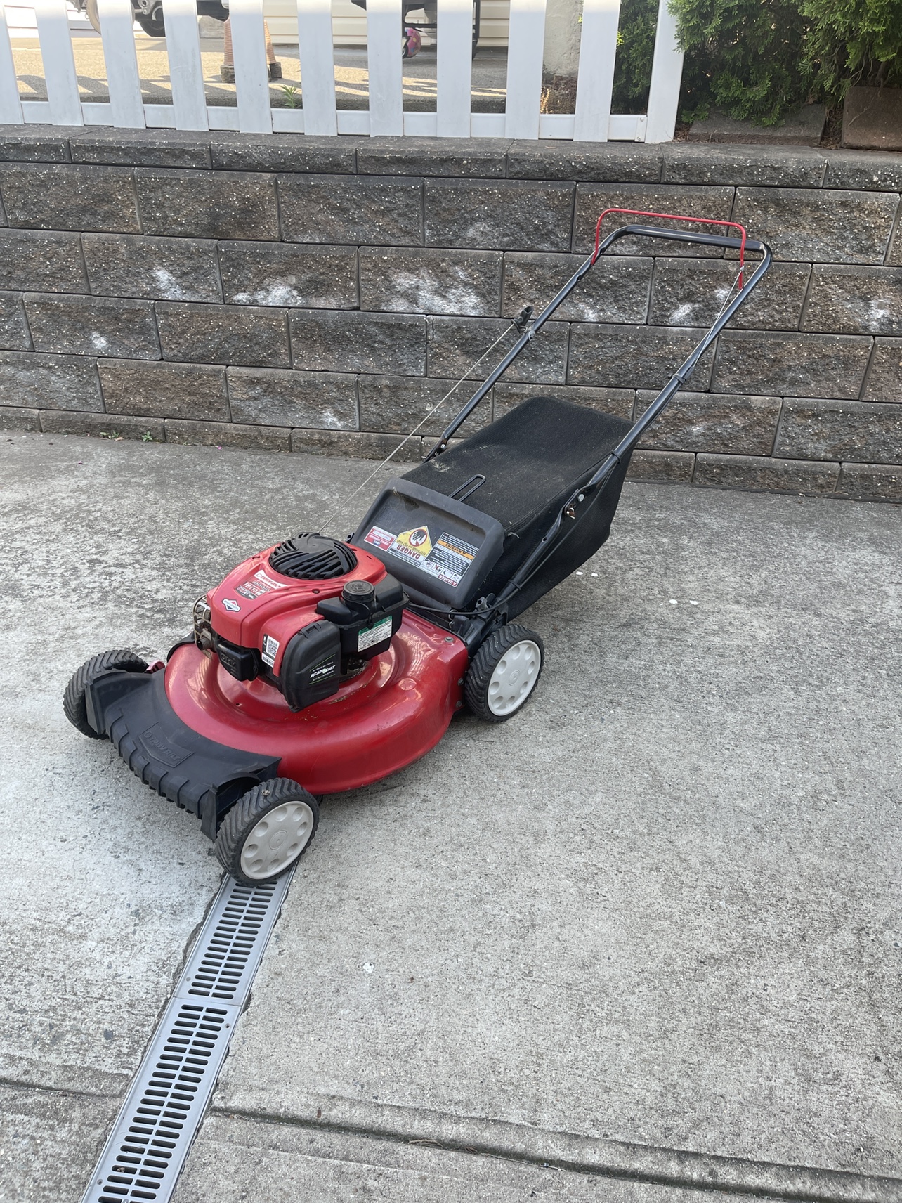Troy bilt lawn mower - photo 4