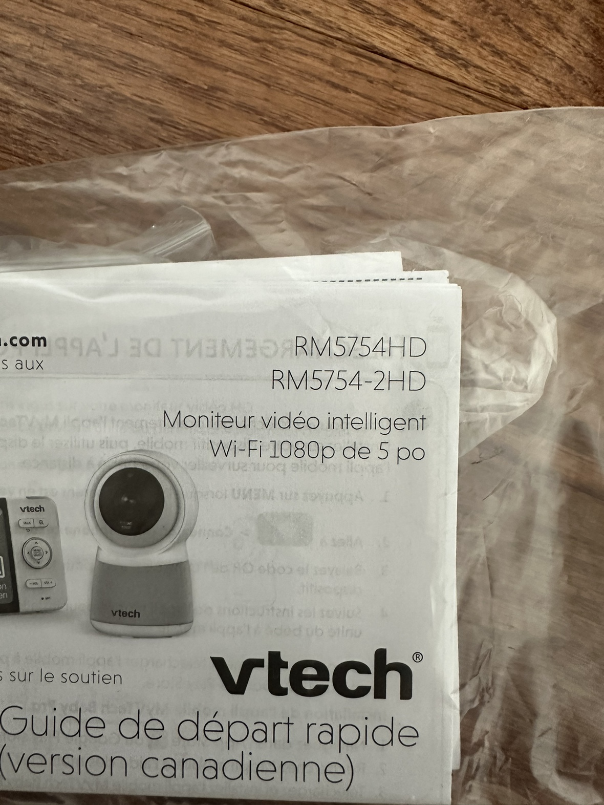 Vtech Wifi Baby Monitor with 2 cameras (5754-2hd) - photo 5