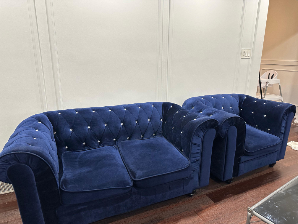sofa, love seat and single - photo 3