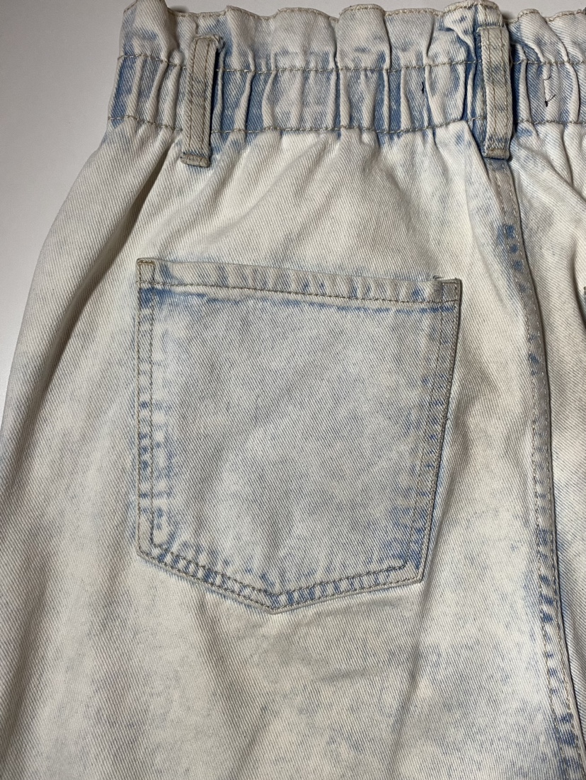 ‼️PRICE NEGOTIABLE‼️ High rise paperbag mom jeans 💎 image indicator(5)