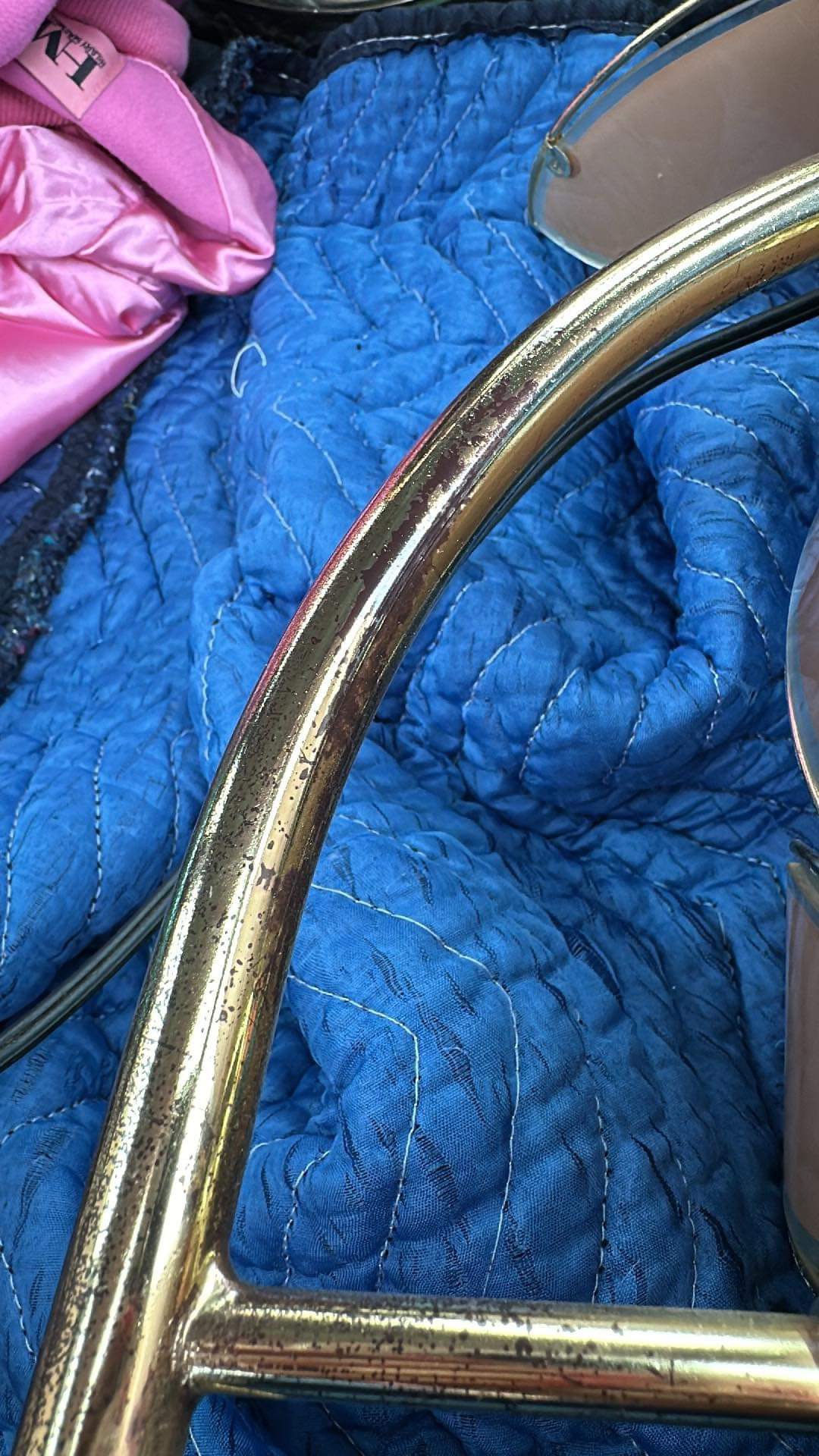 Vintage Pink Lotus Table Lamp (Will Deliver In Toronto) image indicator(6)