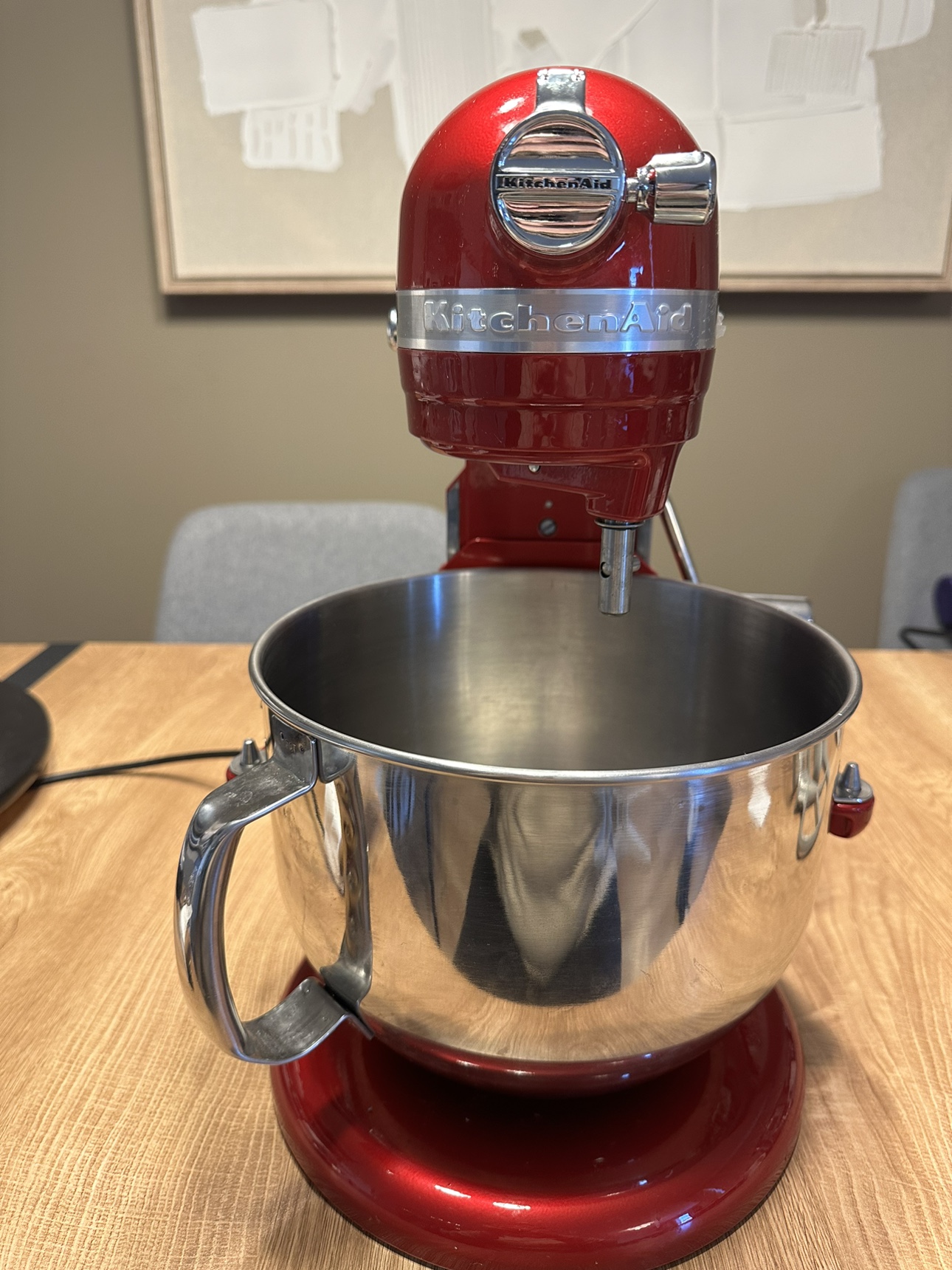 Red KitchenAid Stand Mixer