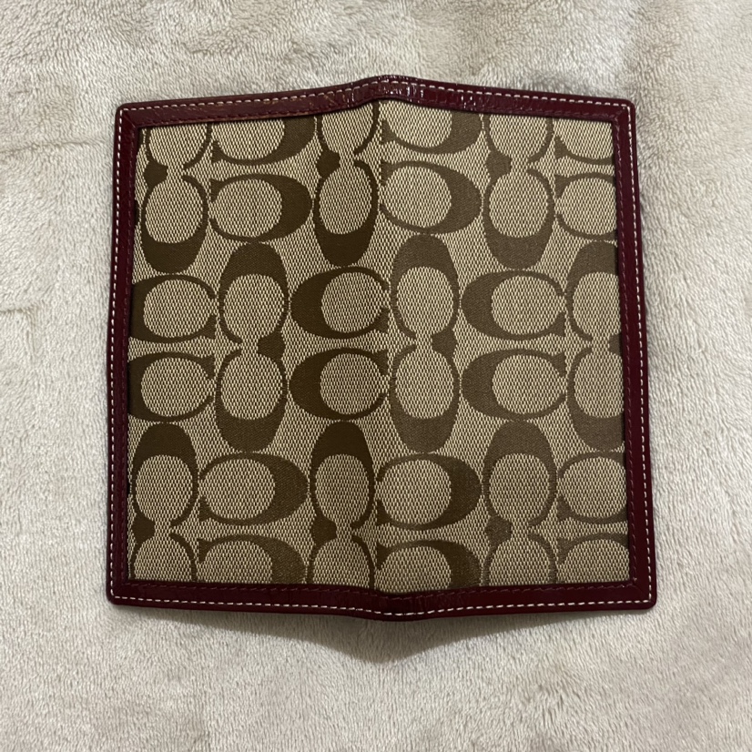 Coach Checkbook holder thumbnail