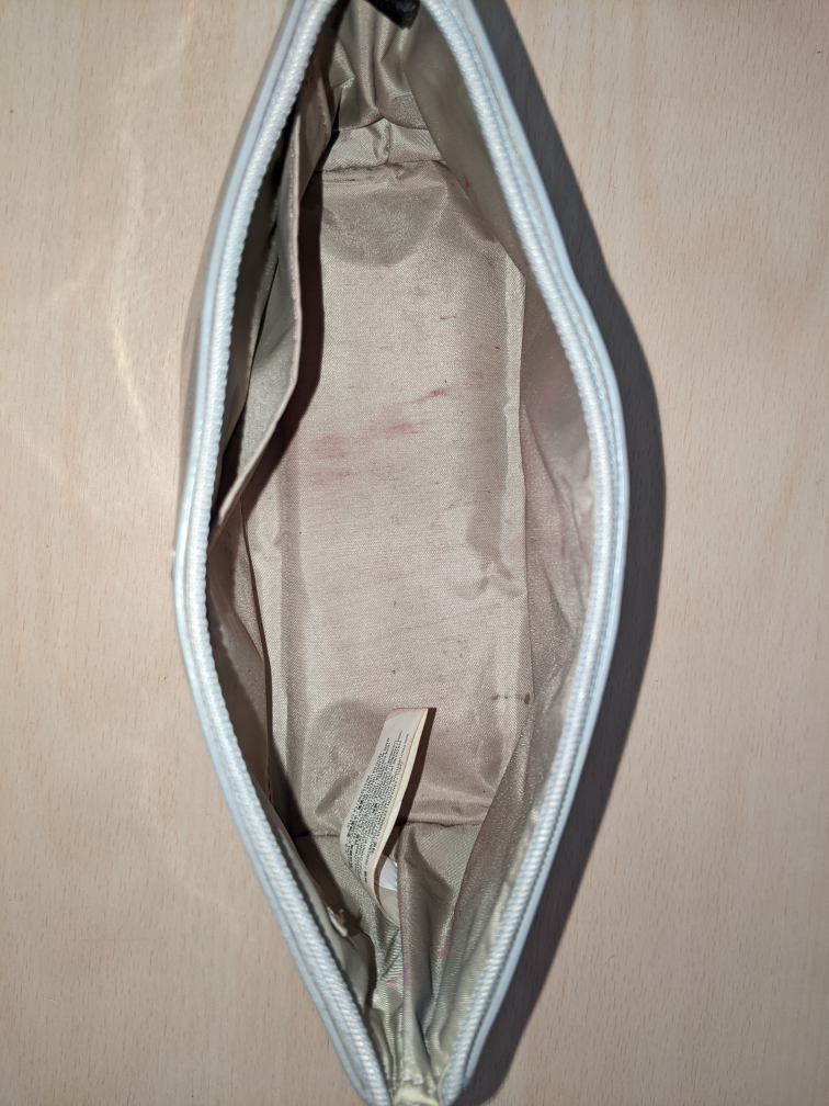 Kate Spade Mavis Street Gia Pouch Clutch Sparkle Silver Pouch image indicator(8)