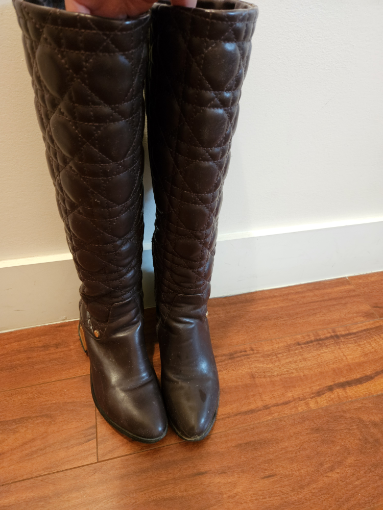 Quilted Design Boots 🧡 image indicator(2)