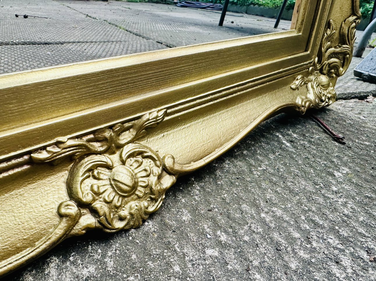 Gorgeous Gold Vintage Ornate Frame: mirror, art or frame TV! - photo 5