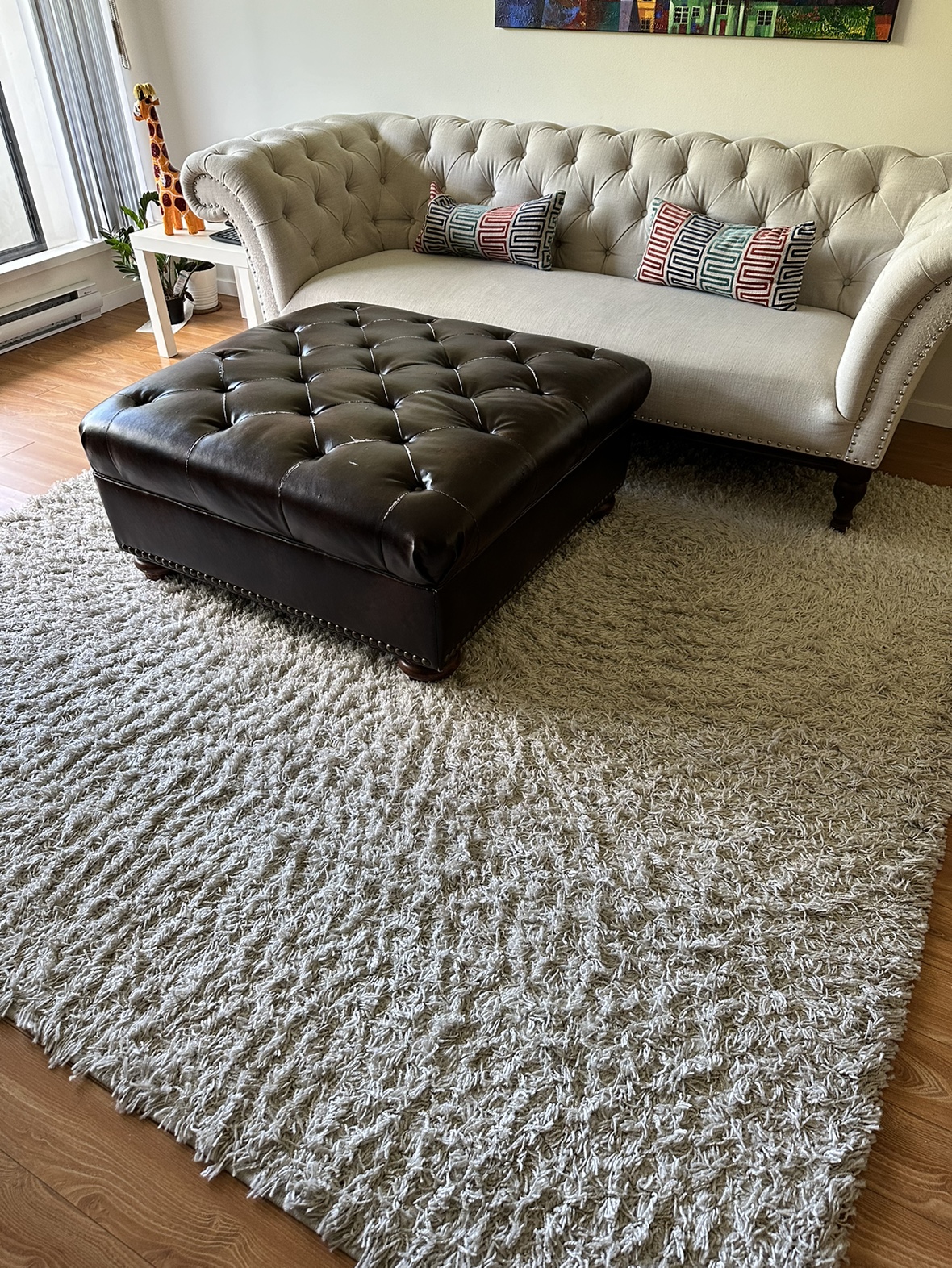 8 x 8 sq ft Unique Loom Square Rug (Original Price 389 + tax) thumbnail