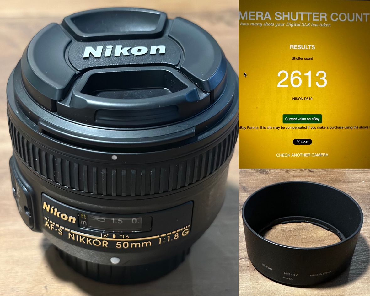 Brand New Super Clean Nikon D610- Full Frame-with 50mm Lens, etc - photo 4