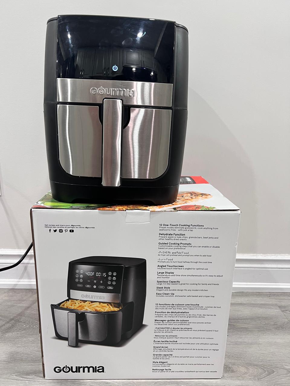 Gourmia Digital Air Fryer - 12 One-Touch Cooking Functions - photo 3