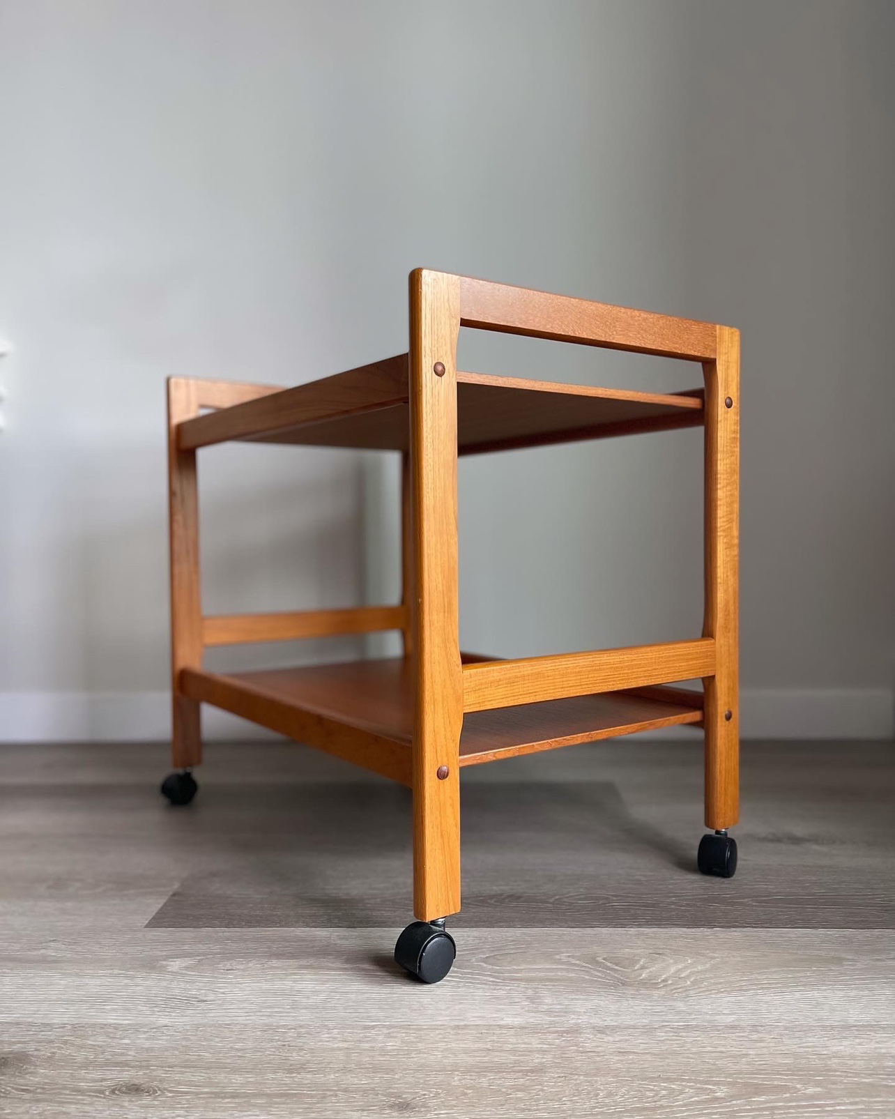 MCM Danish Teak Bar Cart