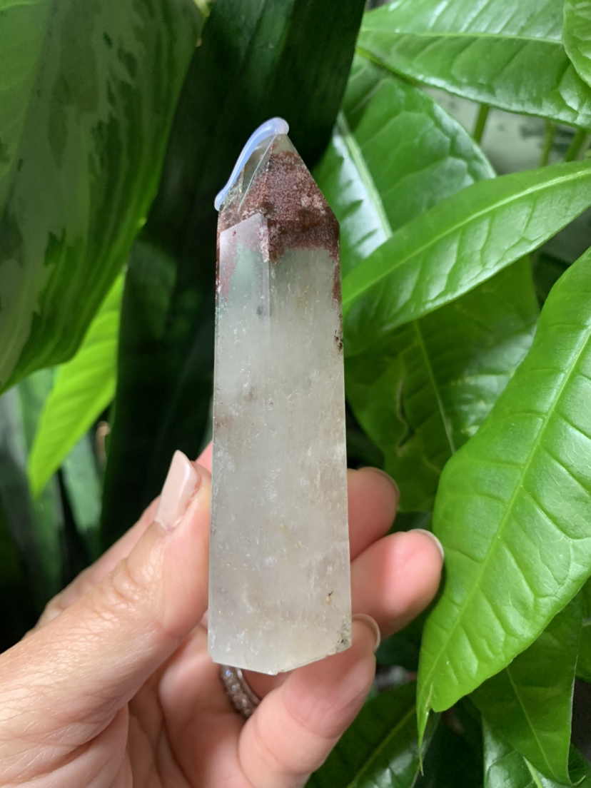 Garden quartz tower | crystal image indicator(2)
