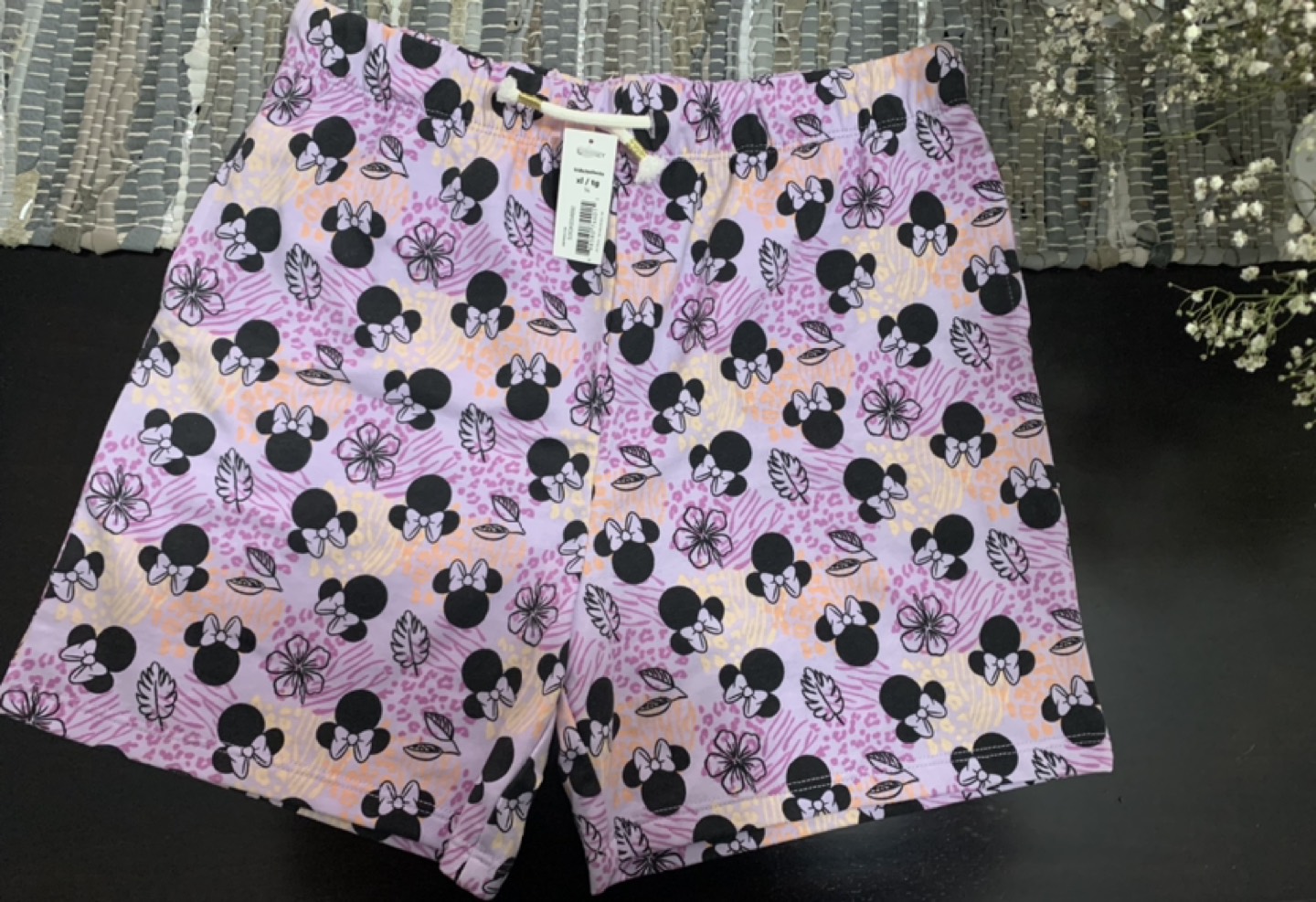 Joe Fresh Mini Mouse Print Shorts sz 14 kids thumbnail