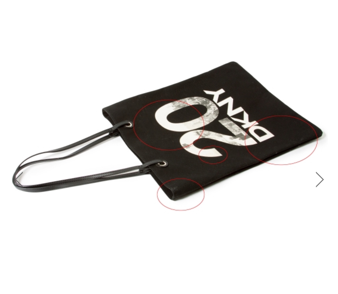 DKNY Canvas Bag Black image indicator(4)