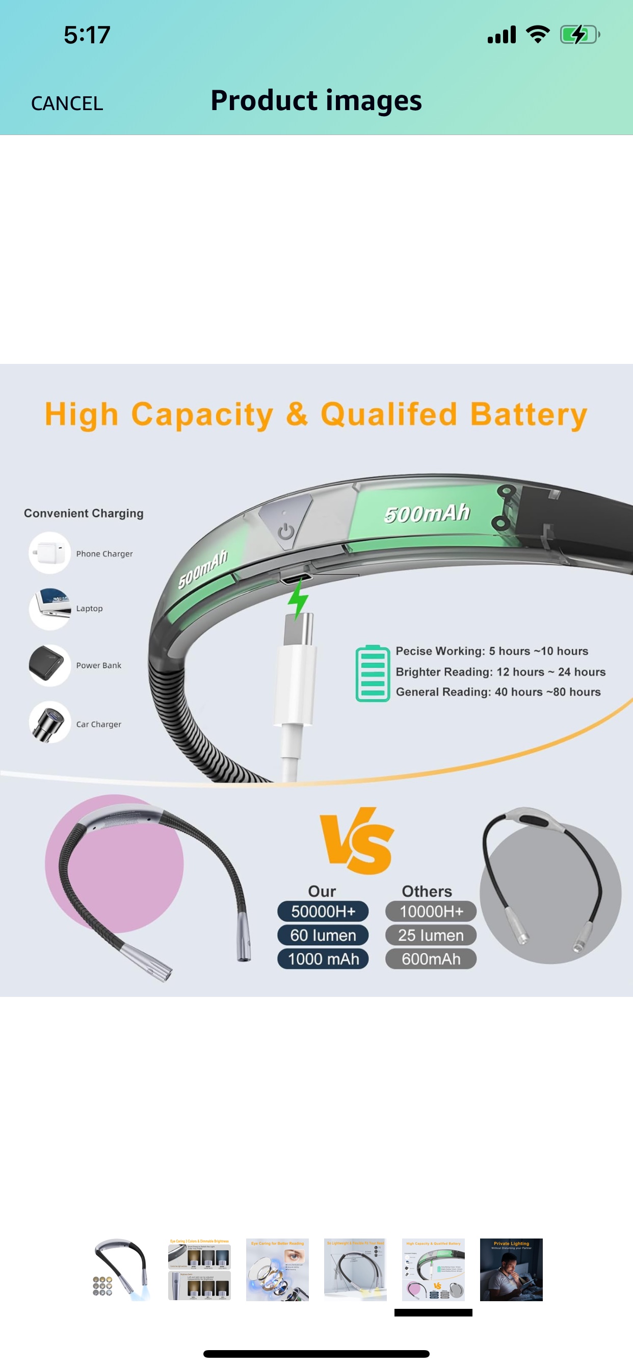 Brand new unboxed neck lights image indicator(5)