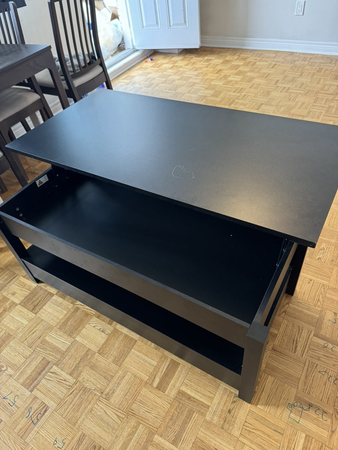 Modern Lift Top Coffee Table and Storage