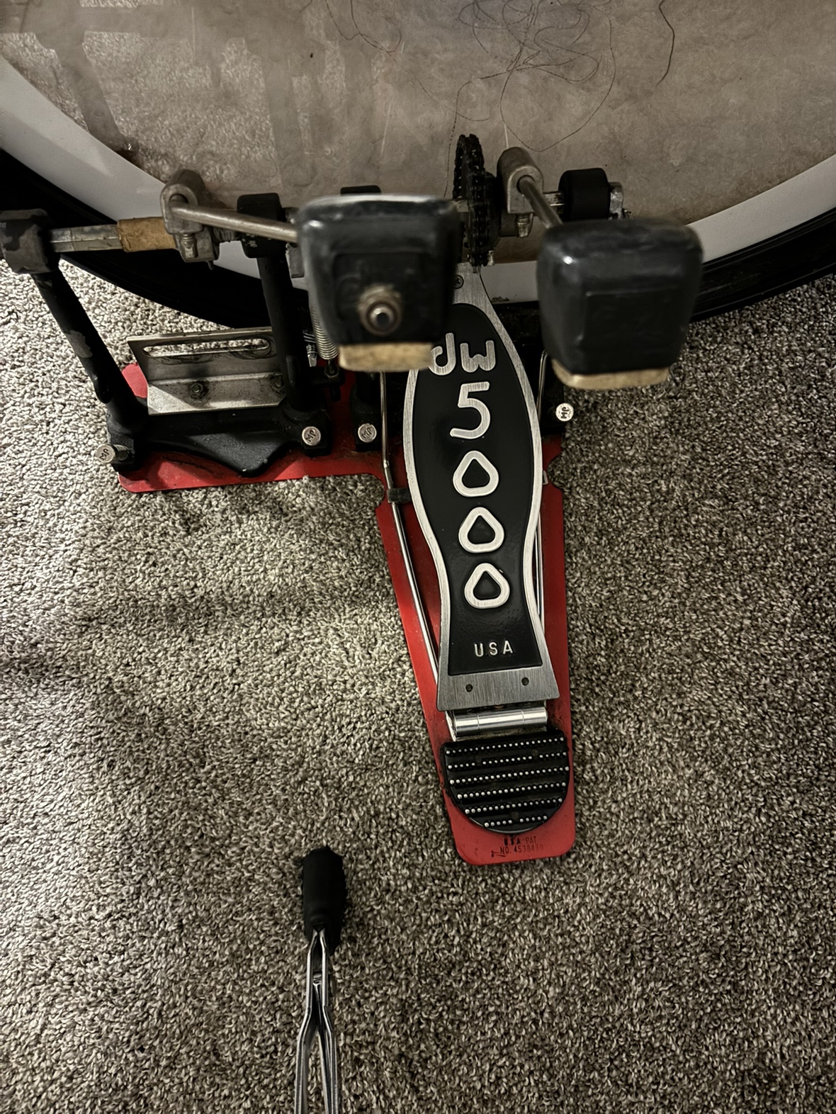 DW 5000 Double Bass Drum Pedal - photo 2