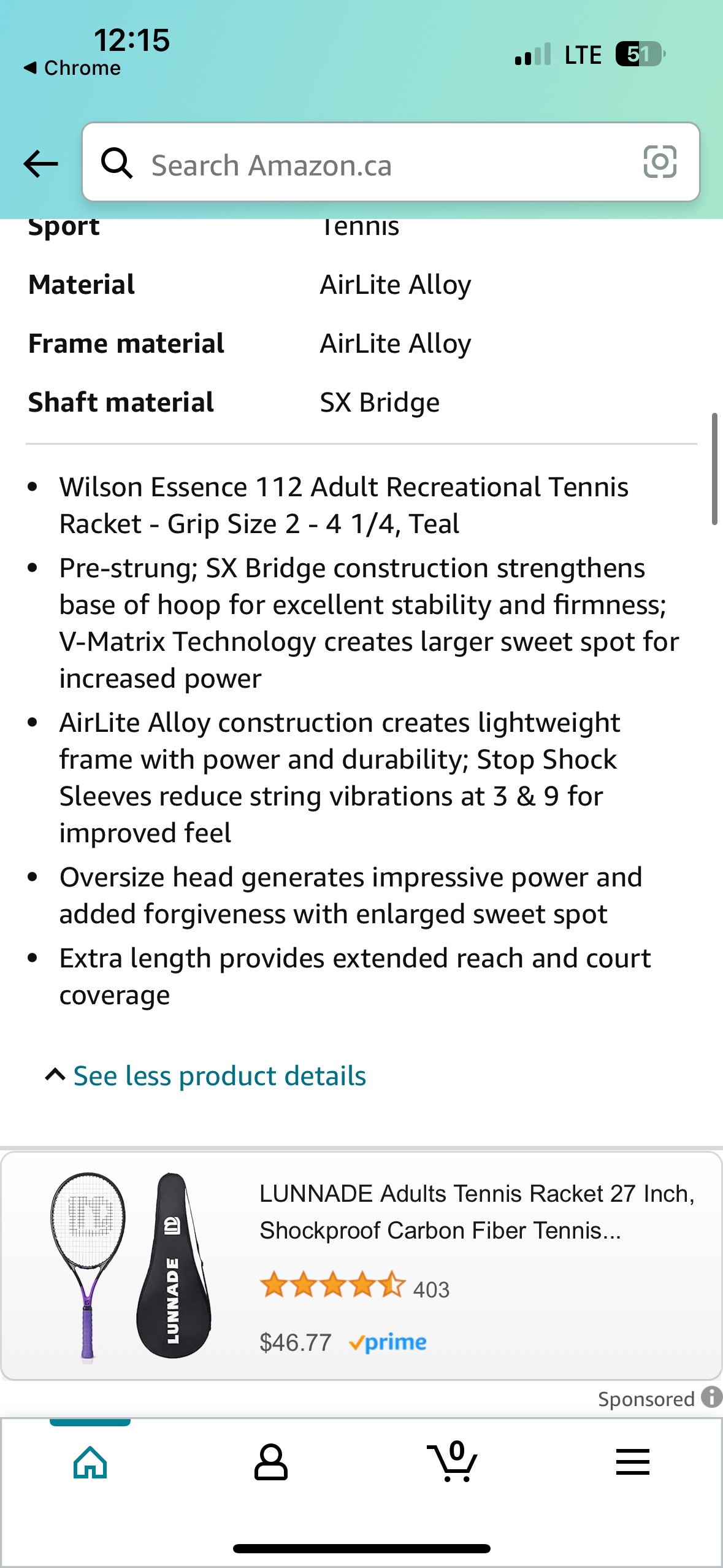 Wilson tennis racket for beginners image indicator(3)