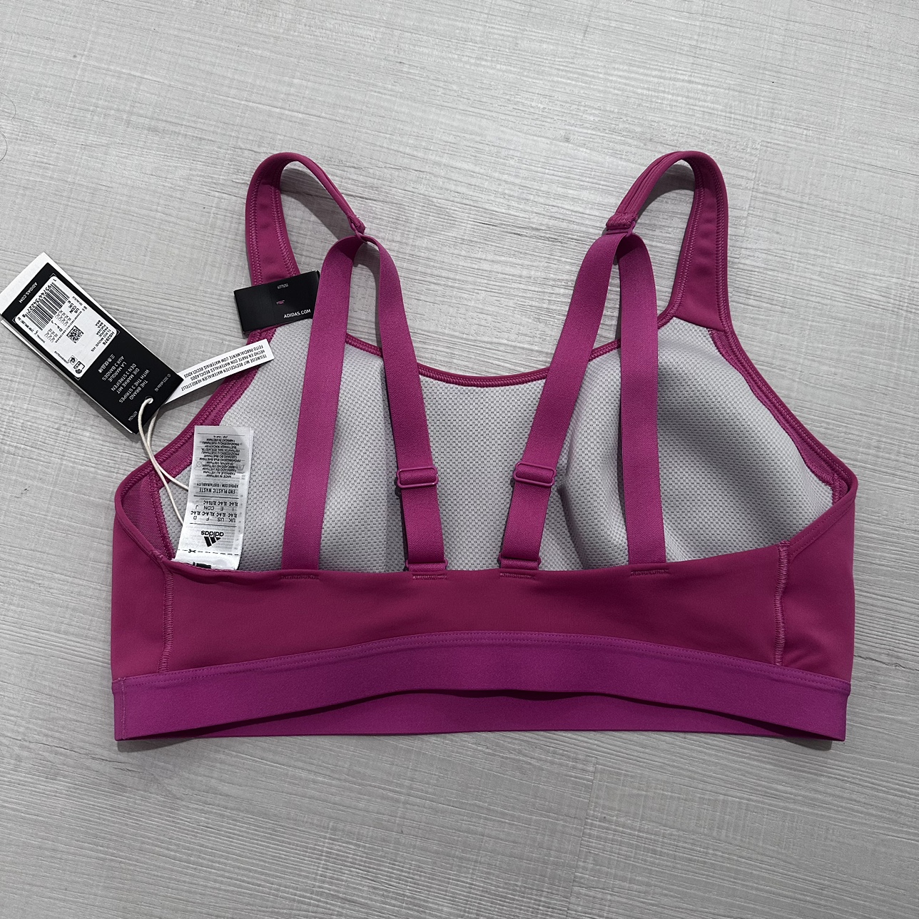 NWT Adidas TLRD Move High Support Bra in Pink image indicator(2)