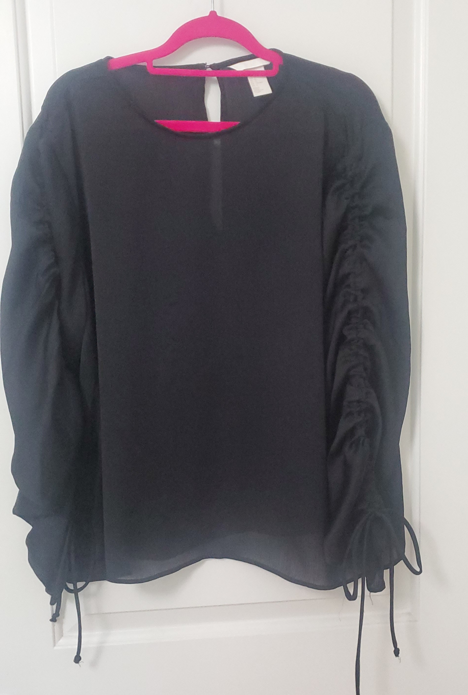 H&M Black Blouse thumbnail