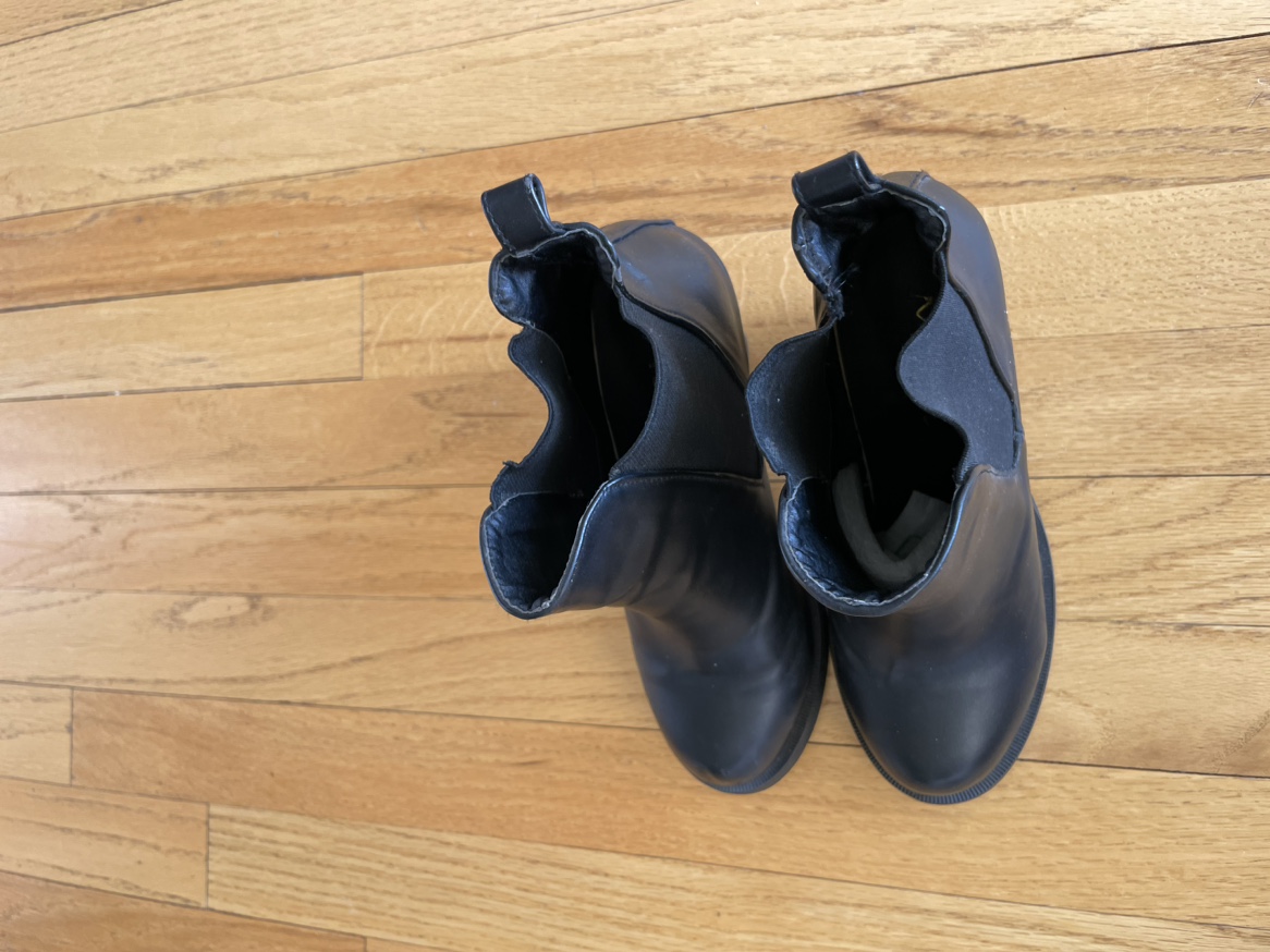 Leather heel size 7 #freecycle - photo 4