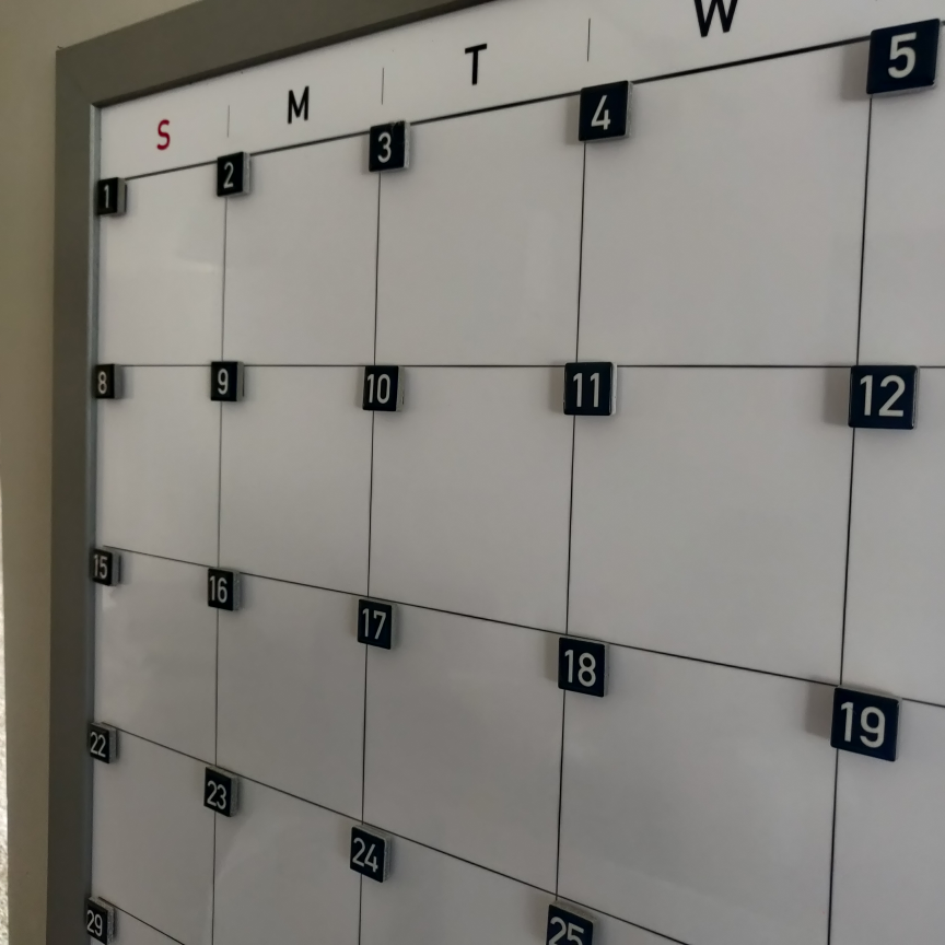 Monthly Planner Whiteboard / Dry Erase - photo 3