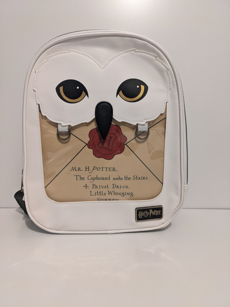 Bioworld Harry Potter Hedwig Hogwarts Mini Backpack purse - new - photo 2